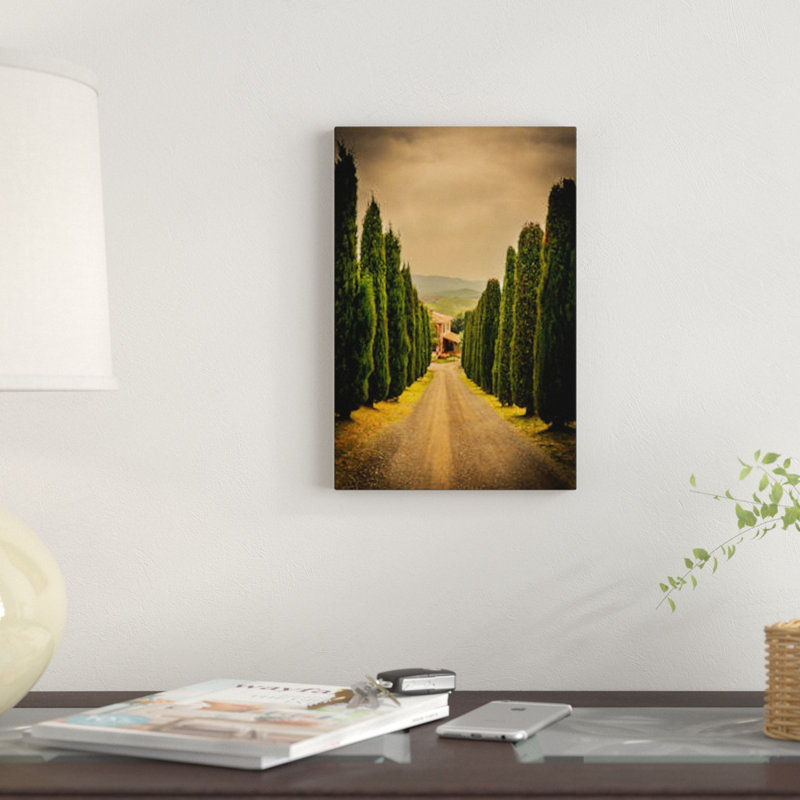 Val d’orcia, tuscany, impression sur toile, H 12 po x l 8 po x P 0,75 po, Toile tendue, Pas de tapis