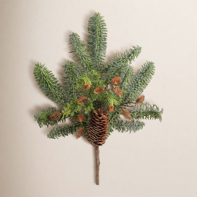 Pine with Pinecones Spray (Set of 4)