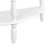 2'' Retro Circular Curved Half-Moon Console Table with Cloud Design Top and Open Shelf Solid Wood Frame and Legs-207327586