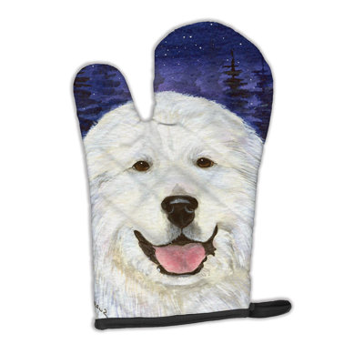 Caroline's Treasures Great Pyrenees Polyester Oven Mitt