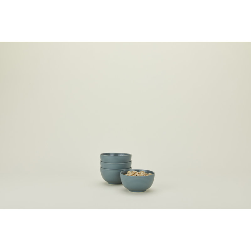 Essential Stoneware Rice Bowl, Peacock