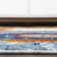 Tapis intérieur / extérieur rouge / bleu Nifelheim-484686916