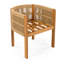 Ensemble de 2 chaises d'extérieur en bois d'acacia-1540555403