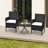 2 PCS Rattan Wicker Patio Chairs