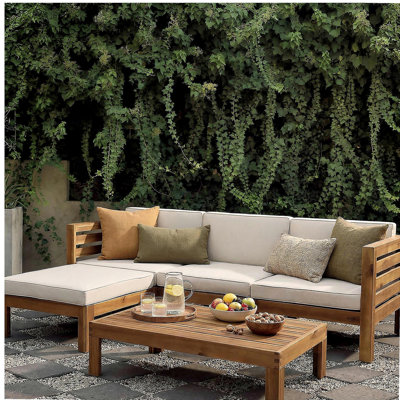 CAMBRIDGE L SHAPE SOFA SET, Beige