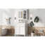 Meuble-lavabo moderne de 30 po avec options de rangement pratiques, 2 tiroirs, armoire à miroir, esthétique utile, esthétique-1037187046