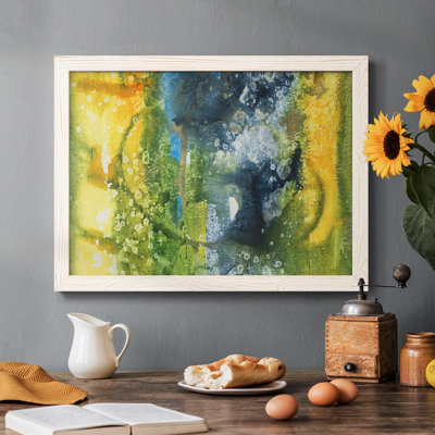 Aquatic Energy III - Single Picture Frame Print on Canvas