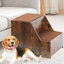 Pet Bunk Bed For Dogs And Cats, Removable Step, Multi-Level With Cushion Scratch Pad, Indoor, Solid Build Pad & Firm Structure