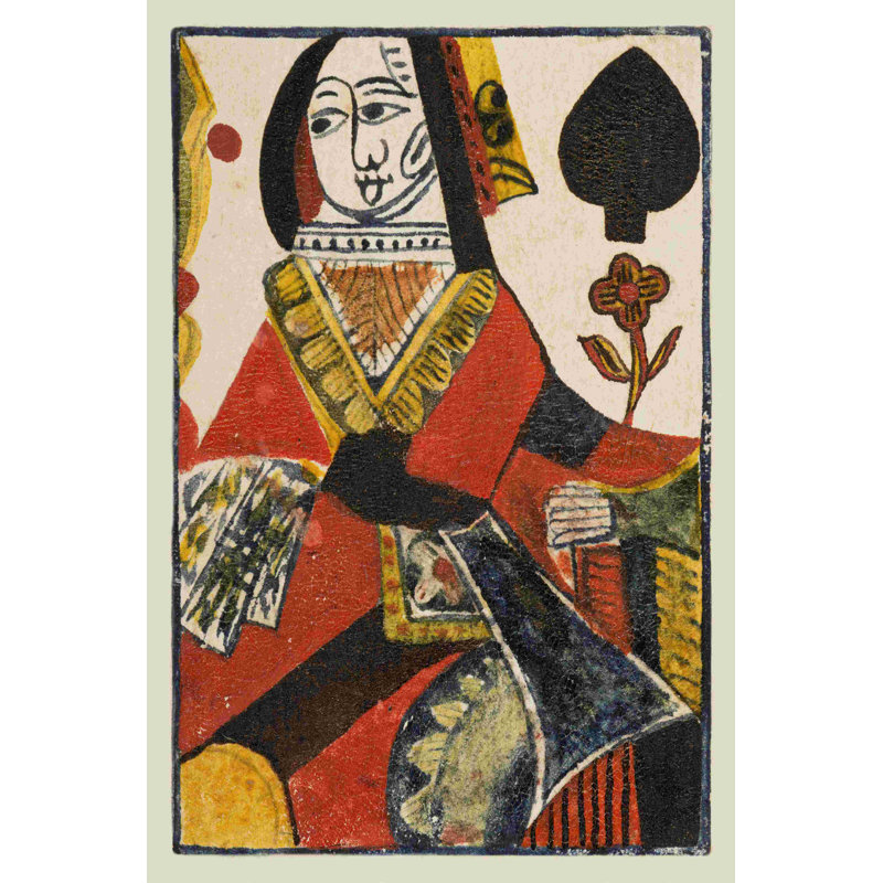 " Vintage Cards VI " Painting Print, 12" W x 18" H