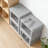 Fabric Storage Bins With Lids And Clear Front Window - Stackable Organizer Cubes For Closet, Shelves, And Home Organization-942676464-942676465-942676477