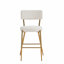 Ensemble de 2 tabourets de bar rembourrés Modern Teddy-1547282372