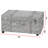 Texture Brand Designer Trunk with Wheels - Ripple Pattern-756924434