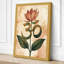 Sacred Lotus Om Botanical 1 Piece Wrapped Canvas Wall Art-1520682027-1520682031