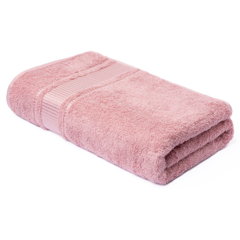 Turkish Cotton Bath Sheets Towels, Pink