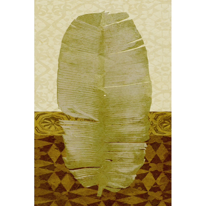 Tropical Frond I by Alonzo Saunders - Wrapped Canvas Print, 46cm H x 30cm W