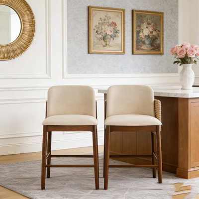 Indoor Upholstered Wooden, Dining Chair