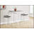 Modern 32-Inch Rectangular Counter Height Dining Table, Compact and Durable for Small Kitchens-273275310