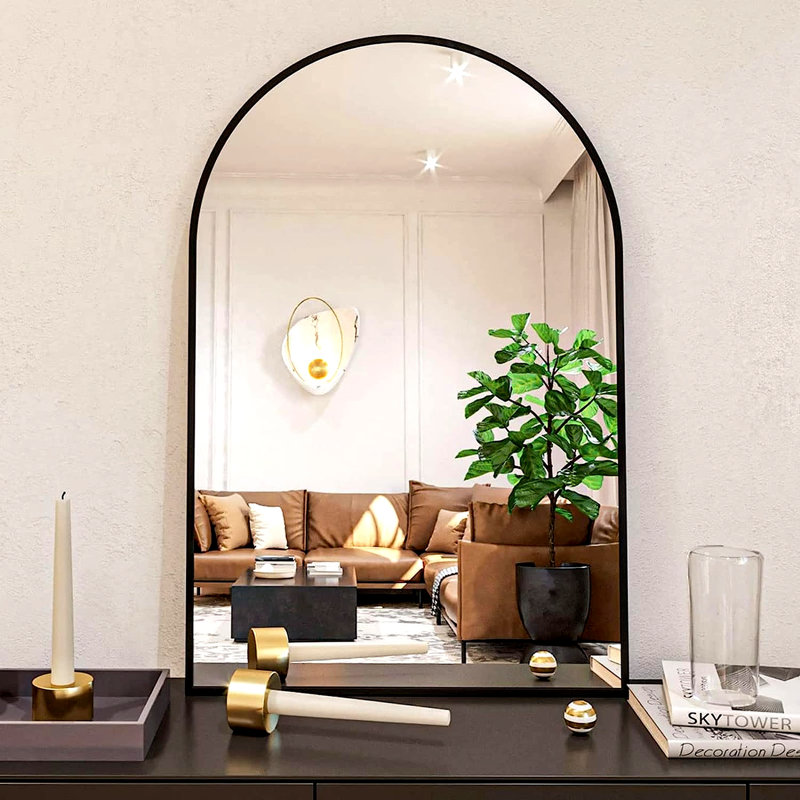 Miroir de bar en métal, 36 po x 24 po