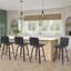Tabouret de bar et de comptoir pivotant en bois Biance - ensemble de 4-1605513015-1605513002-1605513001