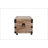 Antique Reclaimed Wood Grey Trunk Table And Side Table S/3