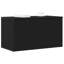 Boîte de rangement vidaXL chêne noir 33,07 x 16,54 x 18,11 po en bois d'ingénierie-1557901681-1557901683