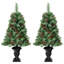 Sapin de Noël artificiel vert 4 '
