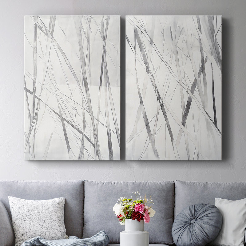 Série ABSTRACT DCCDXLIX - Toile tendue avec châssis de qualité supérieure - Prêt à être accroché