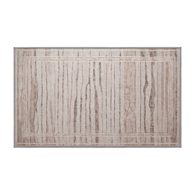 Machine Washable Gray Area Rug
