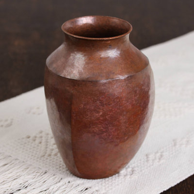 Swindle Handmade Copper Table Vase
