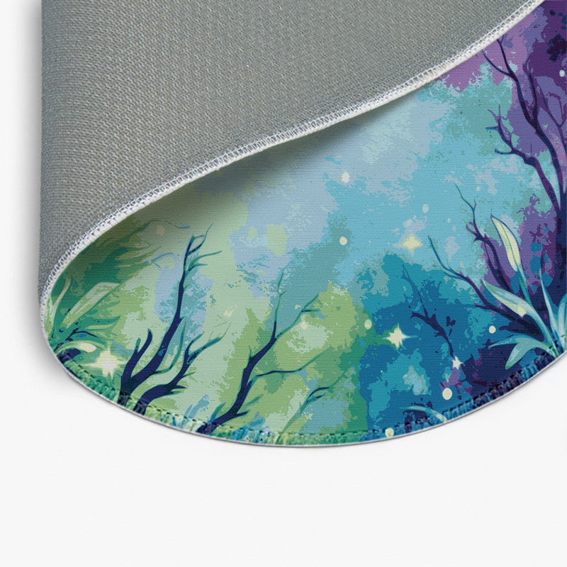 Tapis intérieur et extérieur Starlit Thicket, Rond 5 pi