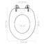 Dickey Soft Close Round Standard Toilet Seat