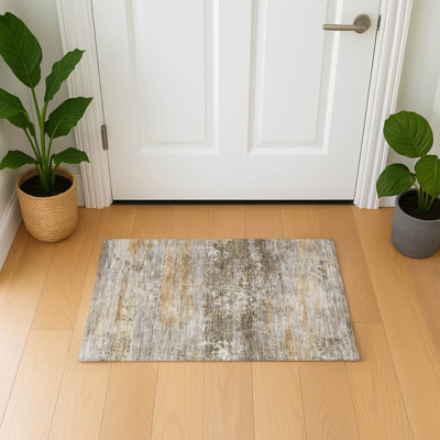 Premium Machine Washable Mayfield AMF2146 abstract Rug