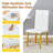 4-Pack PU Dining Chairs