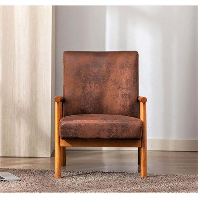 Classic Mid-Century Modern Arm Chair with Reinforced Stability