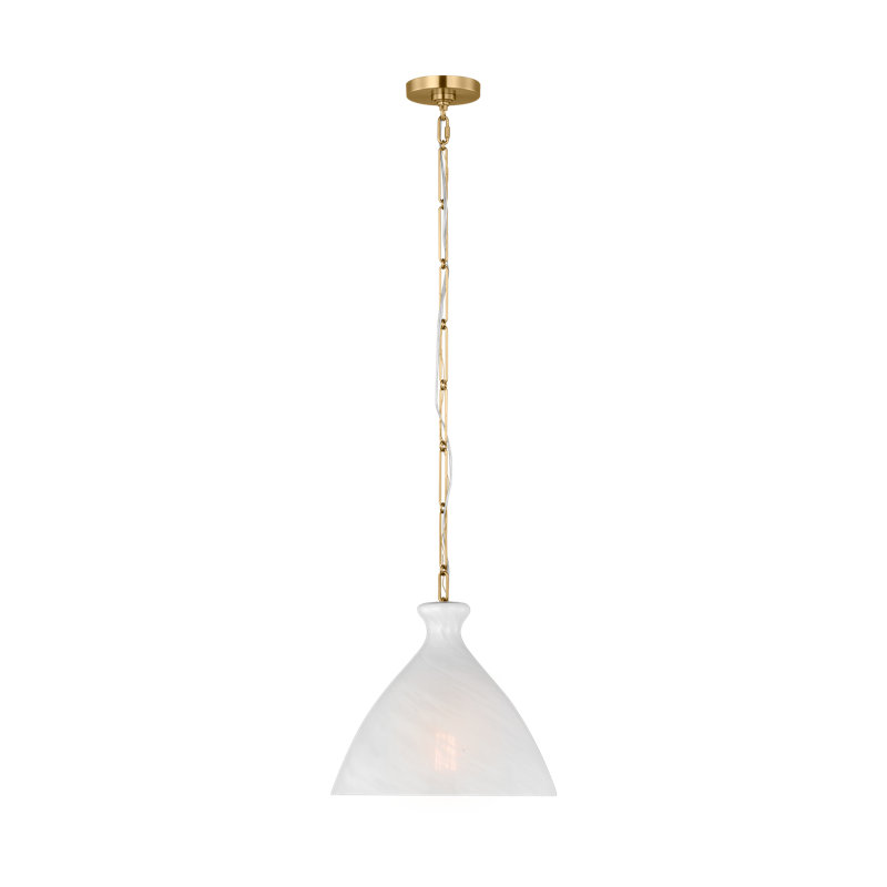 Luminaire suspendu moyen Giacomo, Verre strié