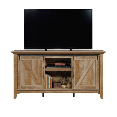 Credenza, For Tvs Up To 70", Brown Finish