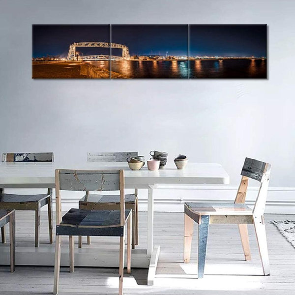 Latitude Run® On Canvas 3 Pieces Print | Wayfair