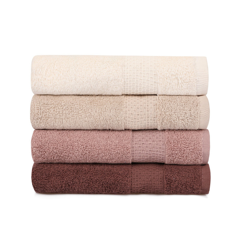 Midweight Hand Towel, Cream/Beige/Brown