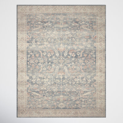 Tapis oriental denim / beige Claribel