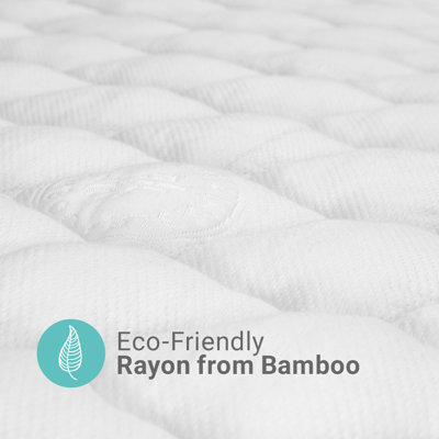 Protège-matelas en duvet synthétique Rayon from Bamboo