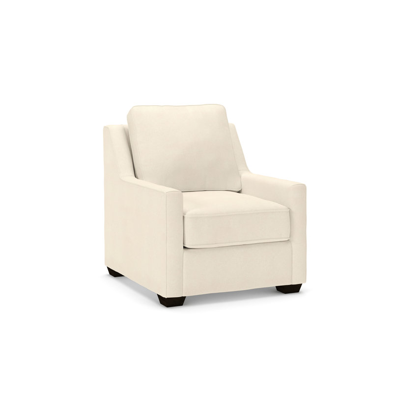 Fauteuil Gemi, Bayou en toile lavable naturelle