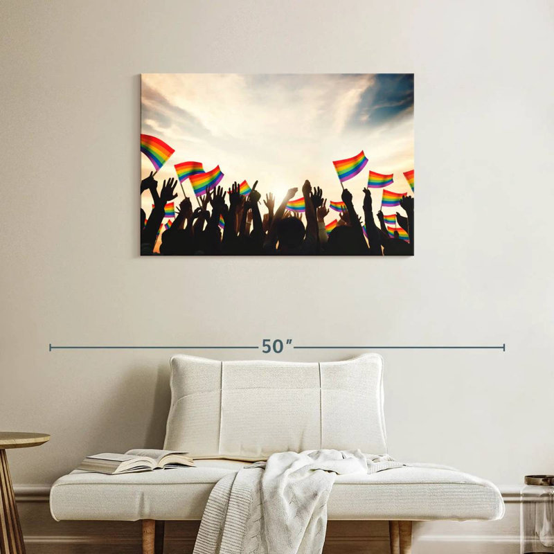 Khyia LGBT, 24" H x 36" W