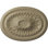 Endurathane Spring Leaf Ceiling Medallion, 19 7/8"OD x 3 5/8"ID x 1 1/4"P (Fits Canopies up to 5 5/8")Hand-Painted Root Beer Crackle Finish