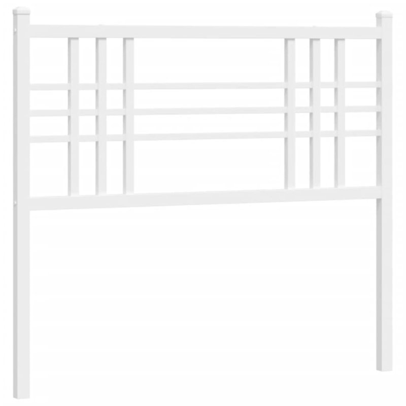 Meadie Metal Headboard, Single - 107 x 190 cm, White