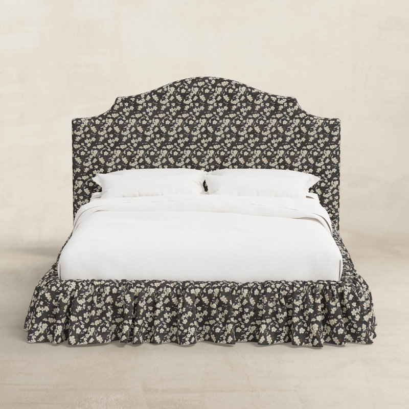 Lit plateforme Thelma, Grand lit, Mauve