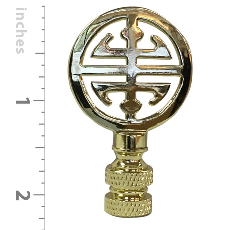 Oriental Happiness Symbol Lamp Finial