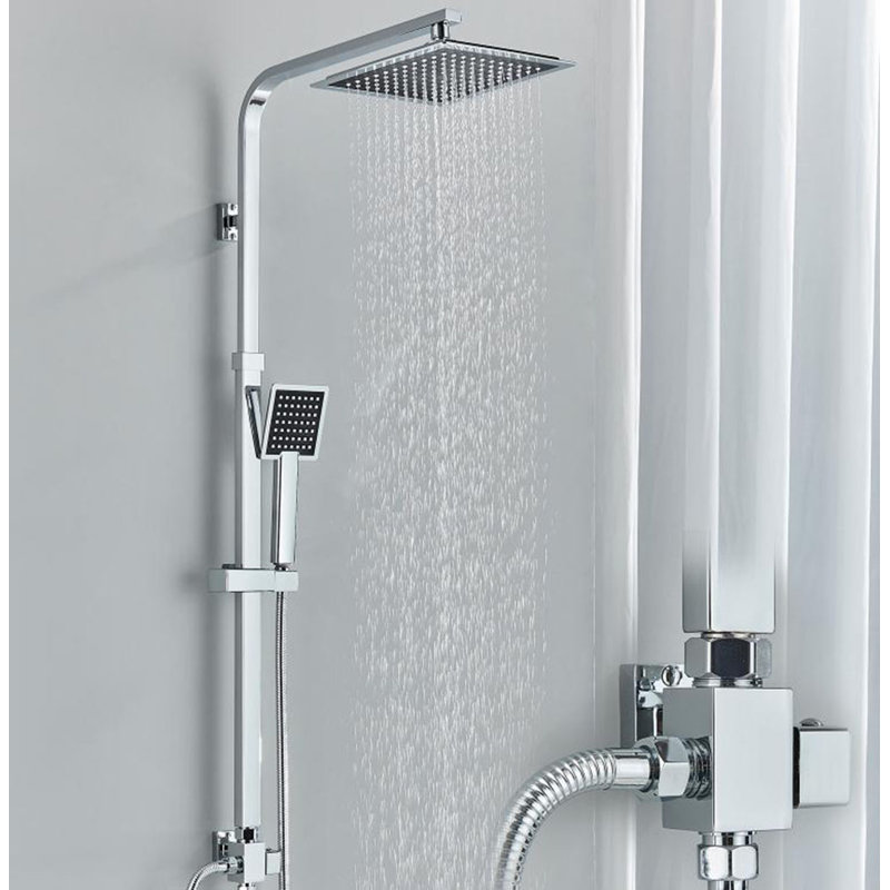 Harietta Mixer Shower with Adjustable Shower Head