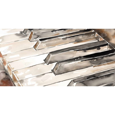 Piano - 15.75"x31.50" Desk mat