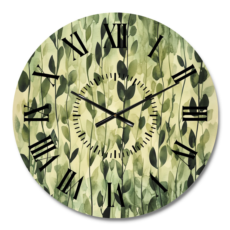 Horloge murale Botanical, Médium