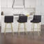Tabouret pivotant à hauteur réglable Dereham-128556133-128556125